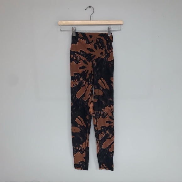Aerie Leggings Women's Size Small Tie Dye High Waisted Crossover 7/8 Length - Picture 2 of 6